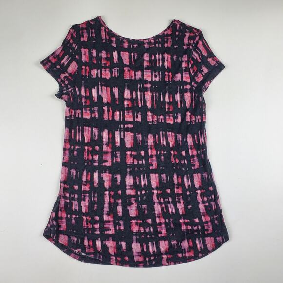 Simply Vera Wang Round Hem Core Tee Short Sleeve Crewneck T-Shirt Top M - Picture 5 of 5